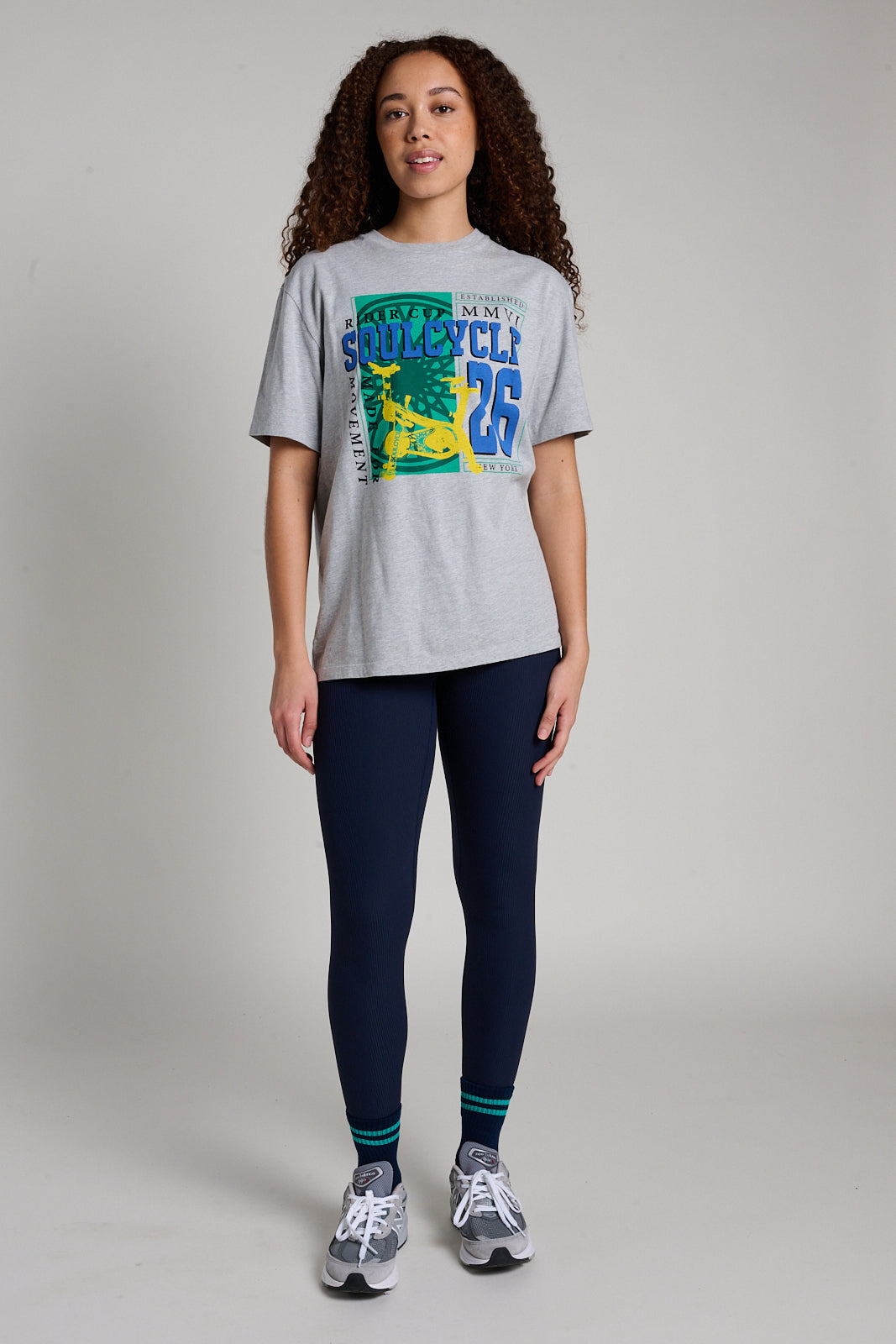 Soul by SoulCycle | Kyle Tee | Light Grey