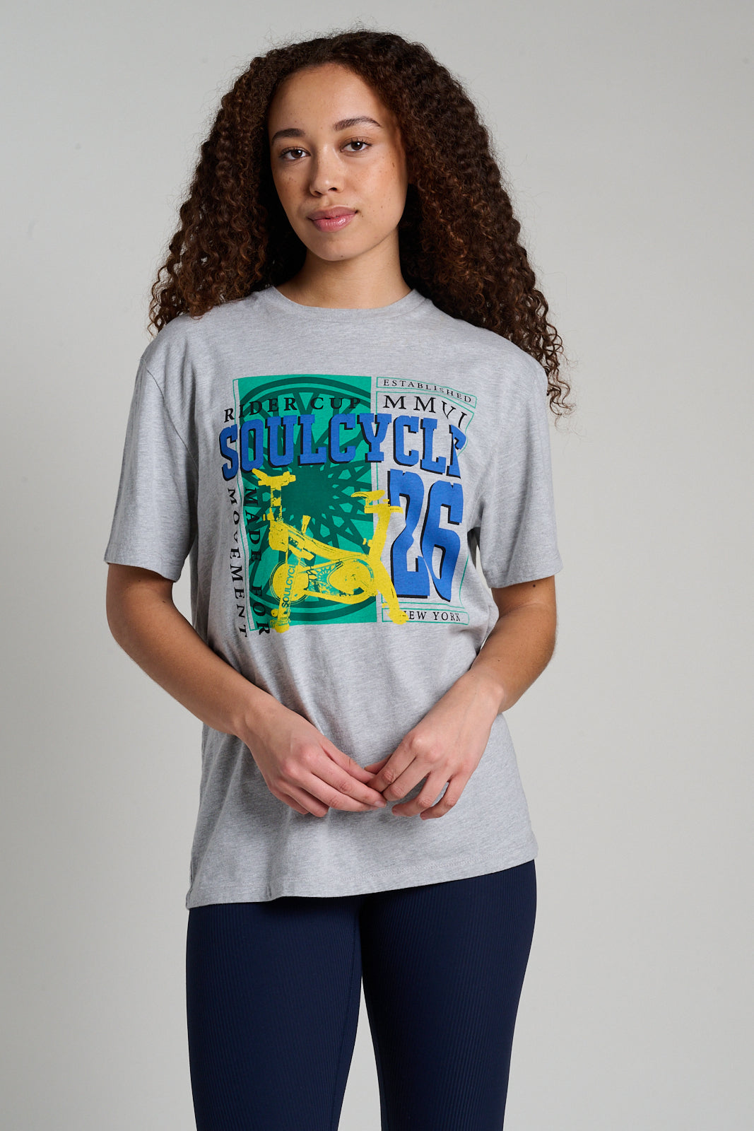 Soul by SoulCycle | Kyle Tee | Light Grey