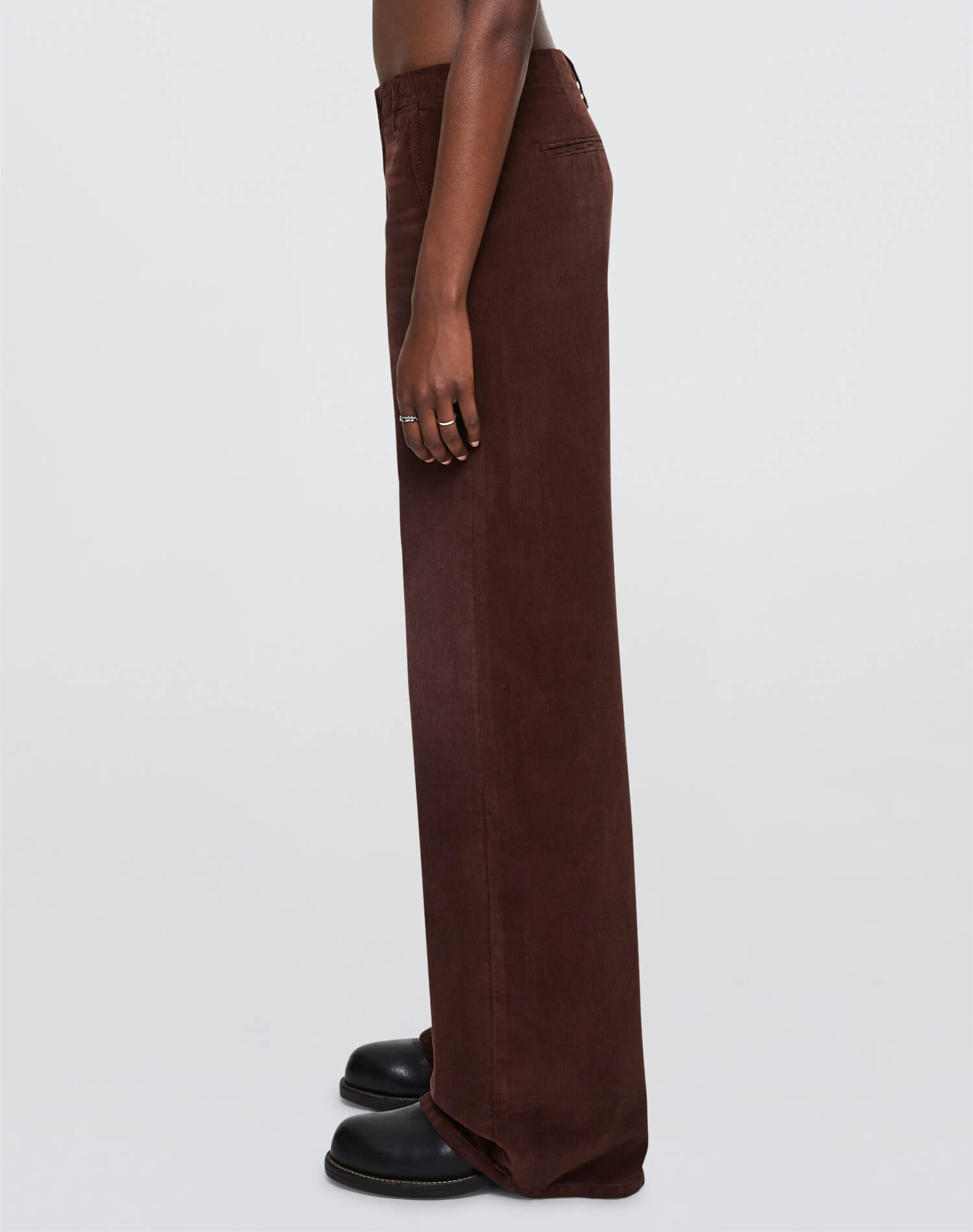Womens | Cord Trouser | Dark Chocolate