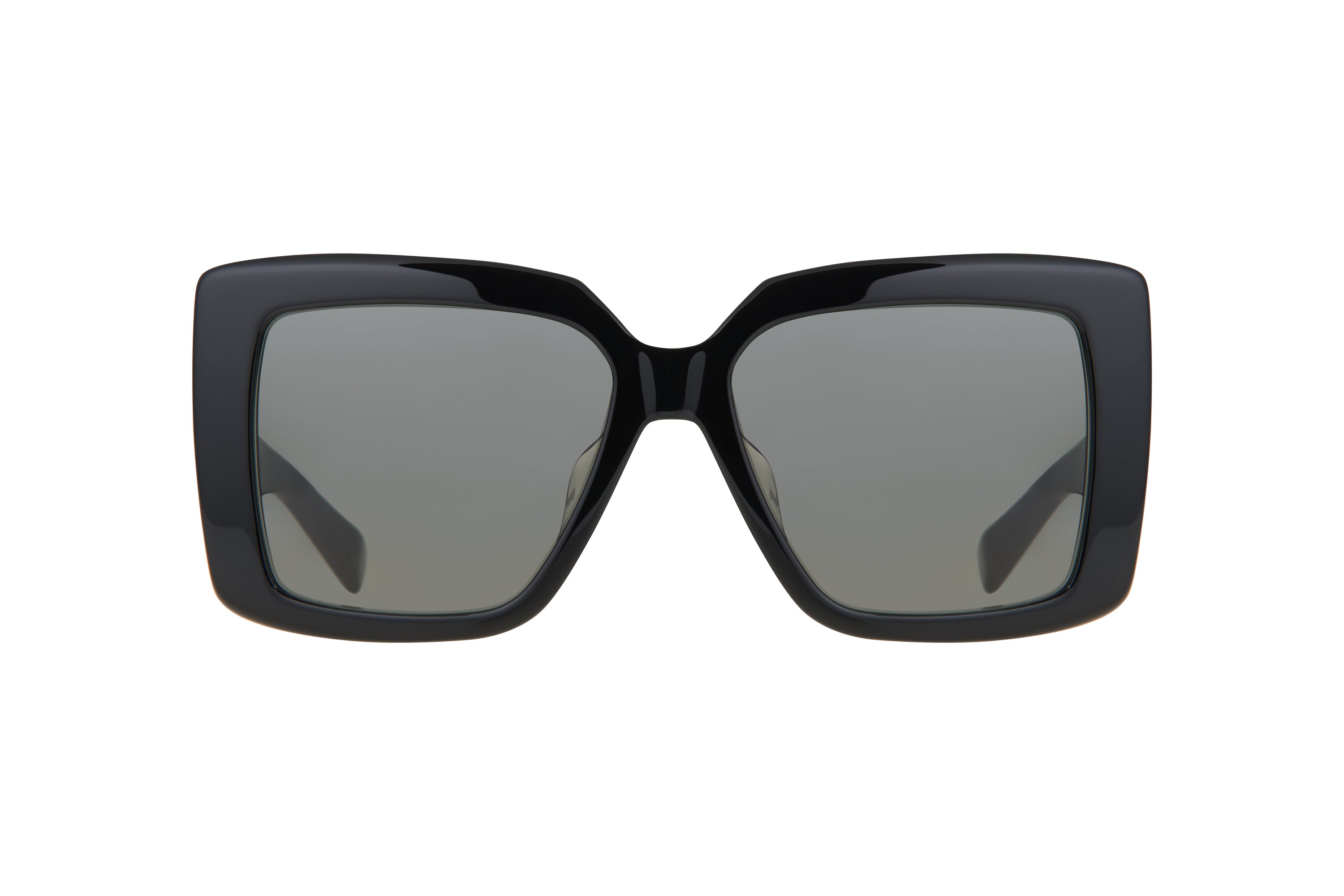 Womens | La Royale Sunglass | Black - Gold | Dark Green