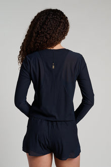 Rhone | Lightspeed Long Sleeve | Pure Black