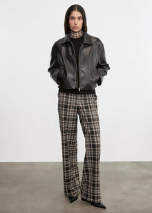 Relaxed Plaid Trouser | Plaid