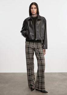 Relaxed Plaid Trouser | Plaid