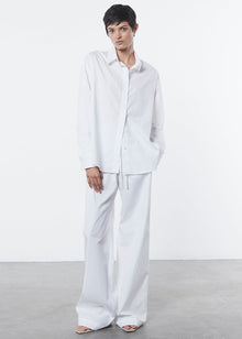 Cotton Resort Pant | White