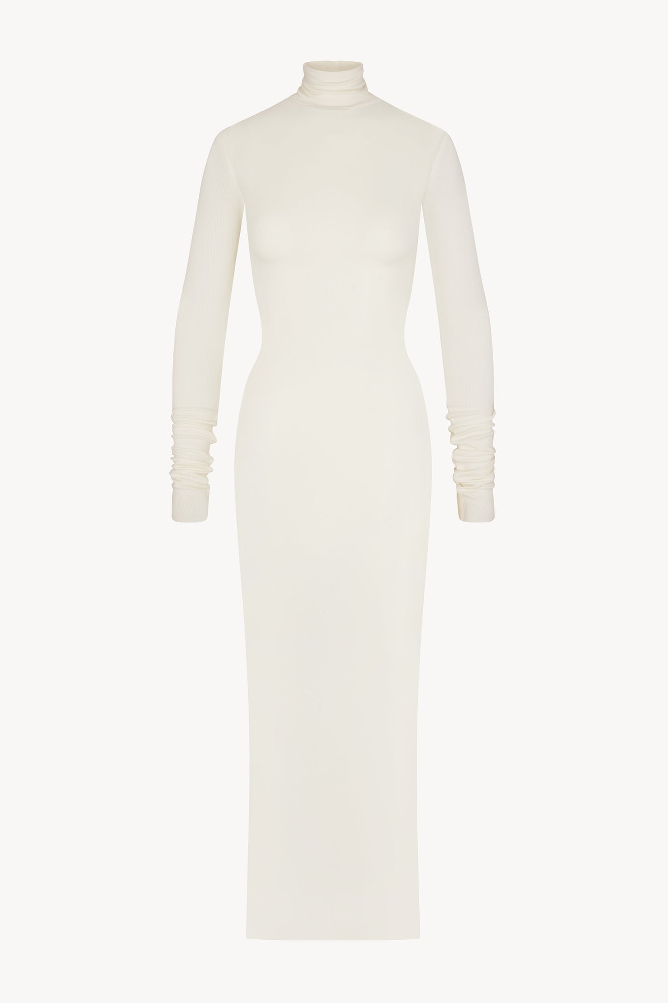 LONG SLEEVE TURTLENECK MAXI DRESS - ETERNE