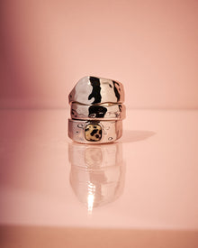 The Palma Ring Set | Set of 3 Rings | Silver