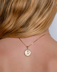 The 'I Love Jewelry' Coin Necklace | Silver