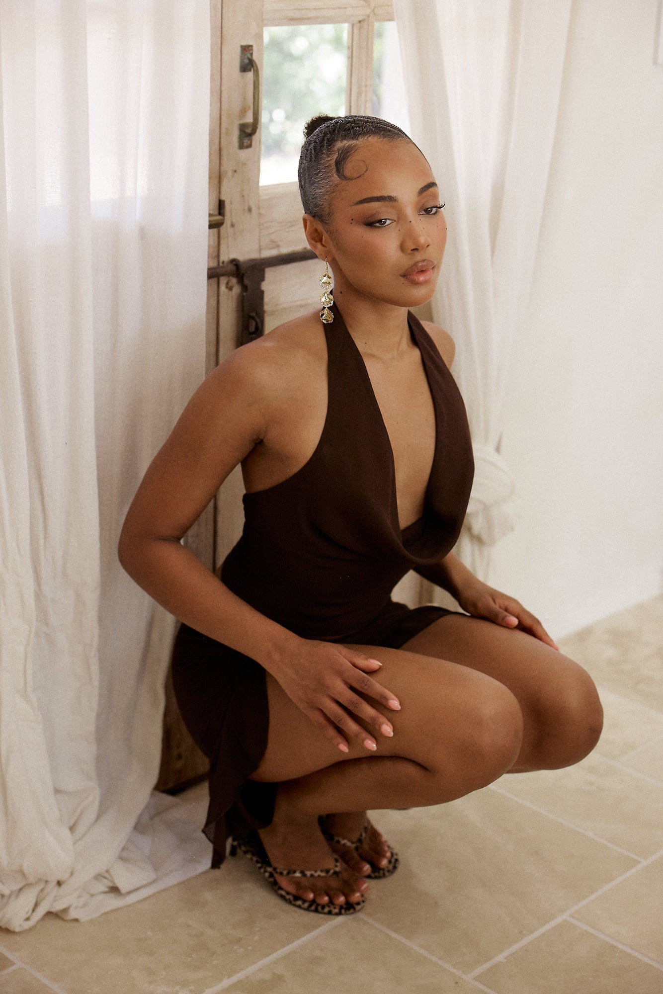 Odette Top | Brown