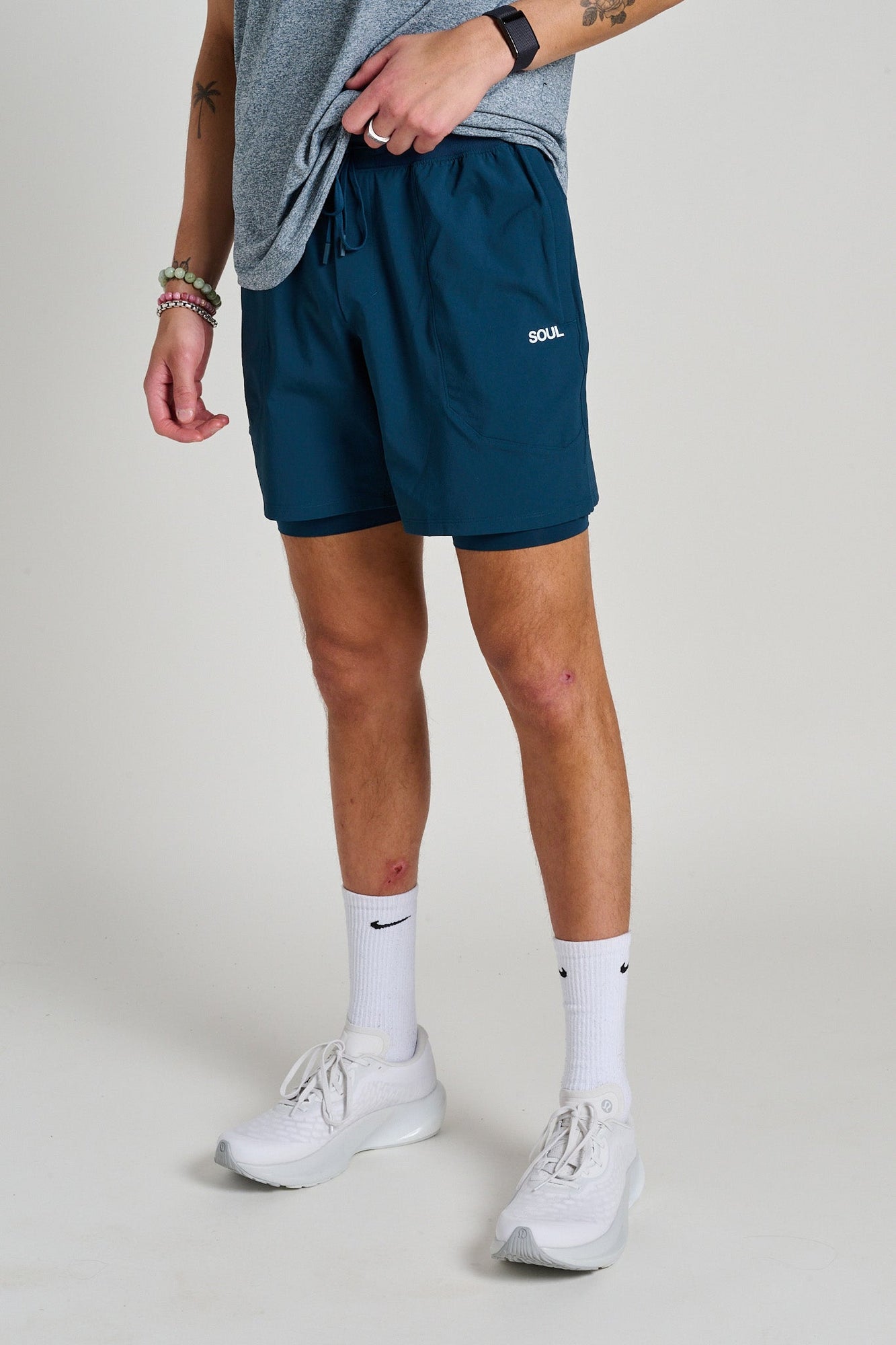 Lululemon | License To Train Short 7" | Indochine Blue