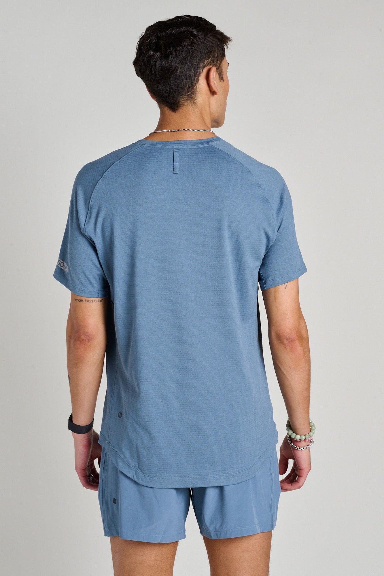 Lululemon | License To Train Short Sleeve | Steel Blue