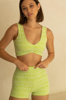 Kim Variation Top | Lime Icing