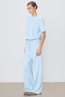 DRAWSTRING WIDE LEG SWEATPANT - ETERNE