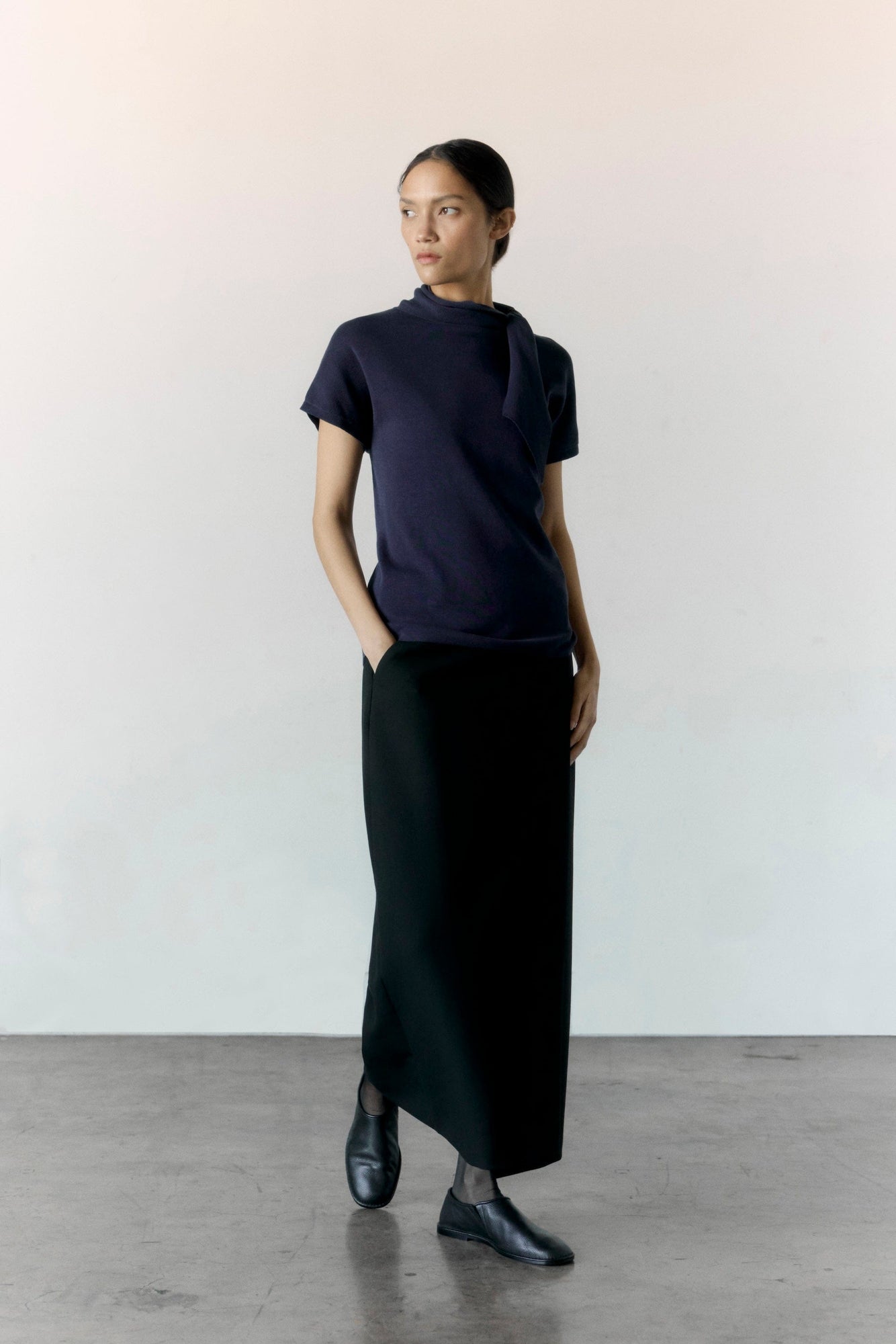 Charlotte | Spencer Wrap Maxi Skirt in Size Small