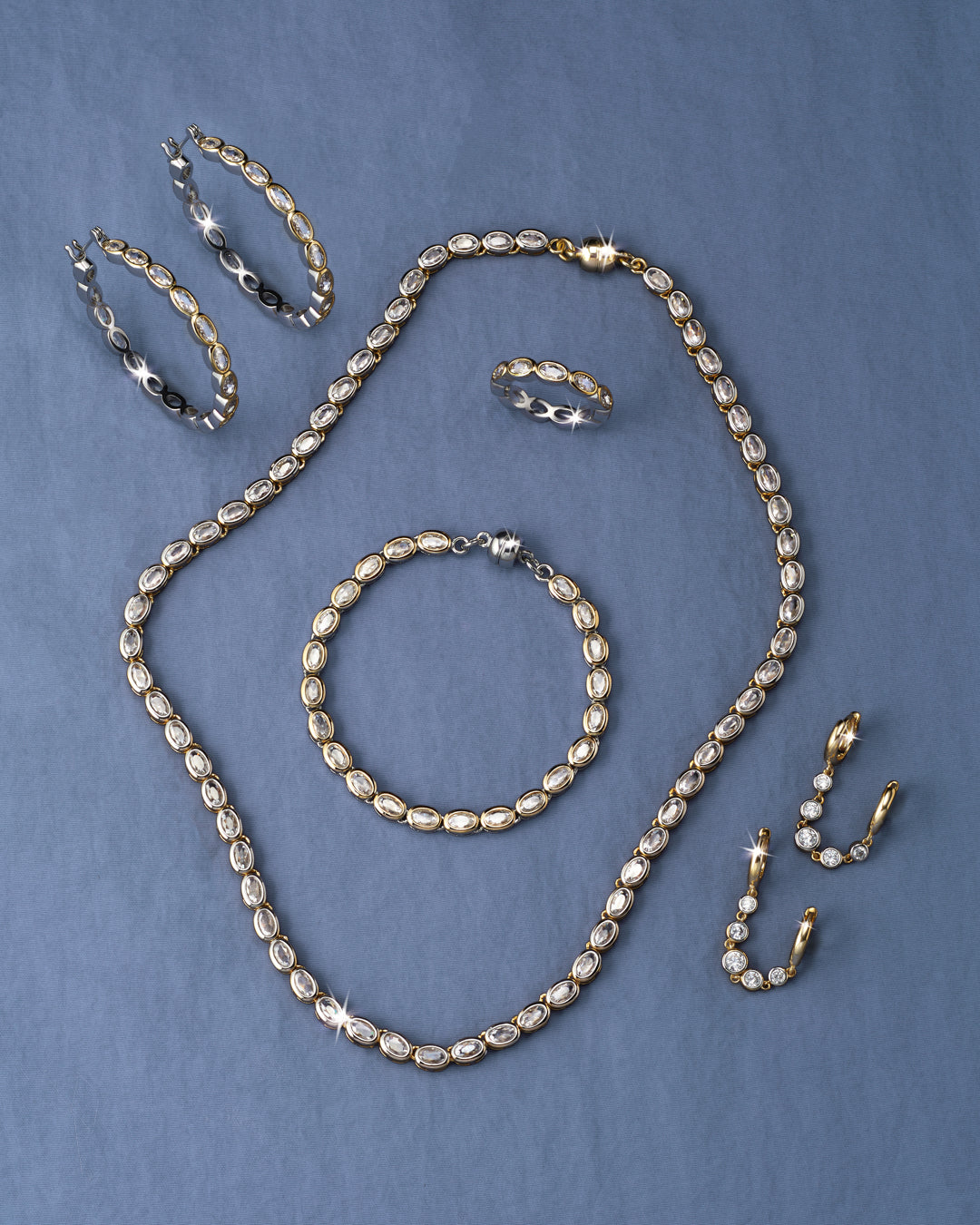 The Palais Eternity Ring | Cubic Zirconia | Gold