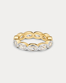 The Palais Eternity Ring | Cubic Zirconia | Gold