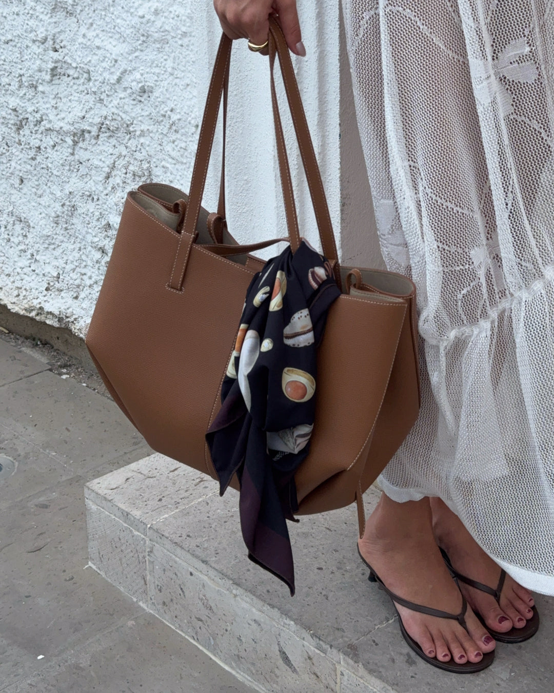 The Night Swim Scarf | Black