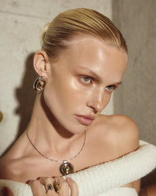 The Chrome Orb Pendant Necklace | Silver