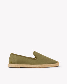 Men's Smoking Espadrille | Woven Color | Oliva Green - Tonal - Men's Espadrilles - Oliva Green - Tonal - Soludos - 