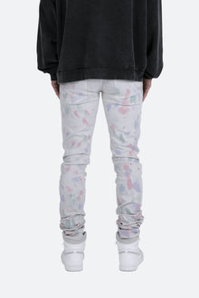 M363 Painted Slim Denim | Off White