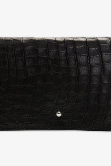 #Black Croc Print