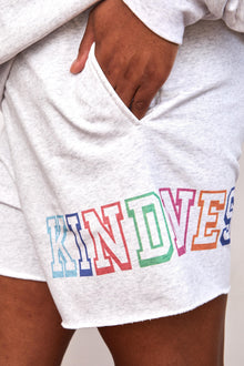 Kindness is Free Sweatshorts | Grey