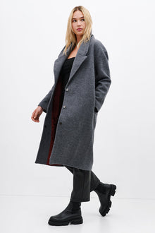 Elizabeth Coat | Medium Grey