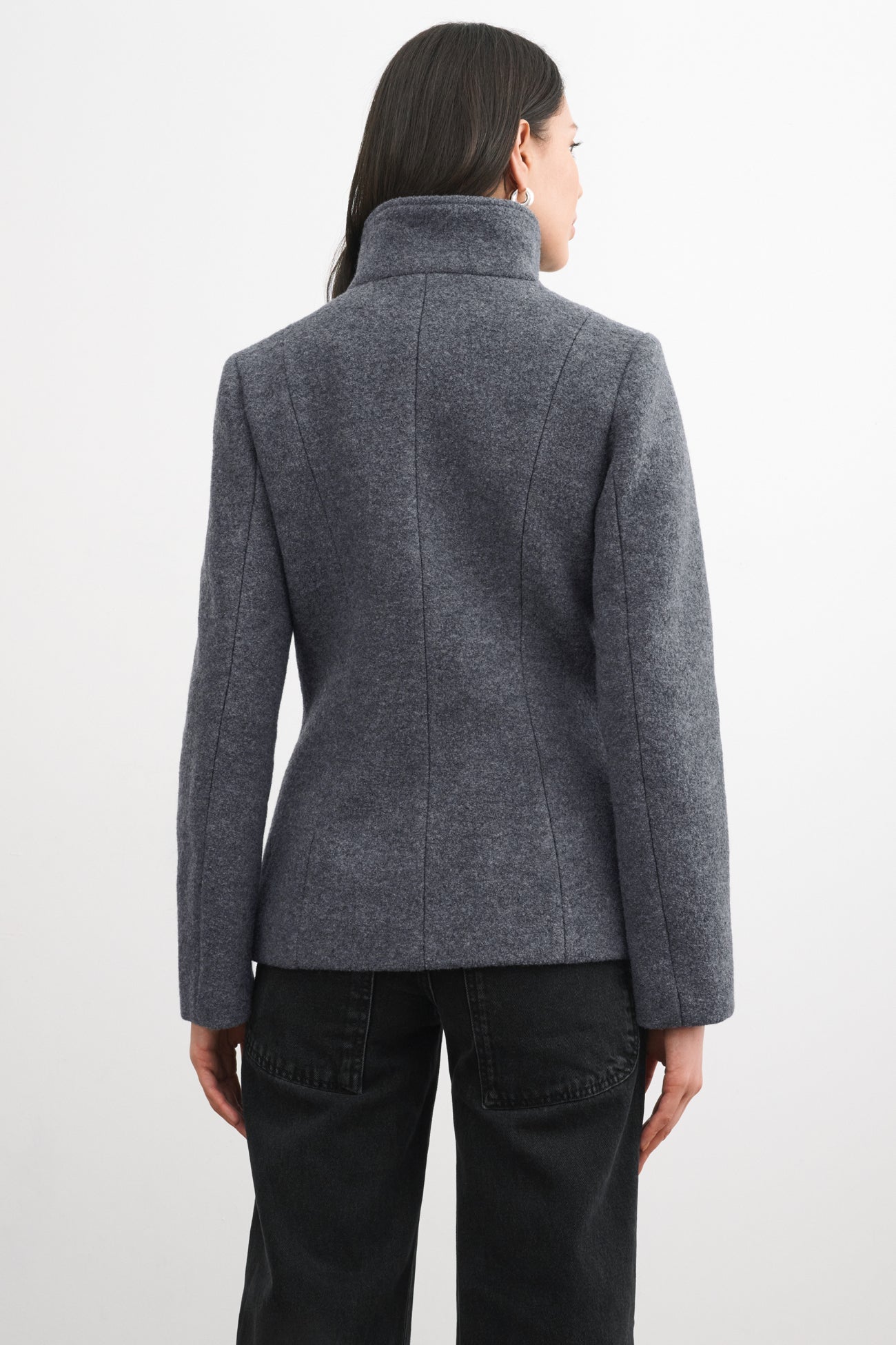 Essex Coat | Medium Grey