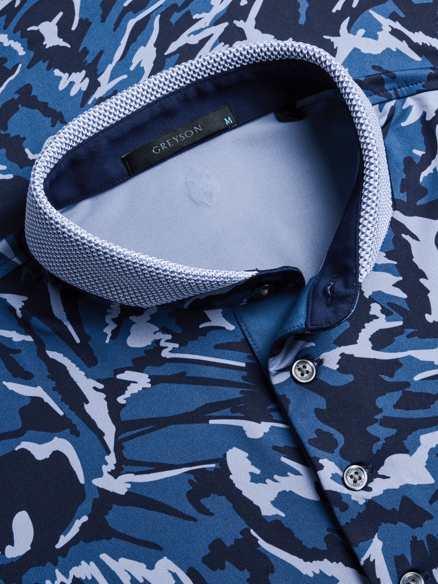 Men | Midas Wolf Camo Polo | Fjord