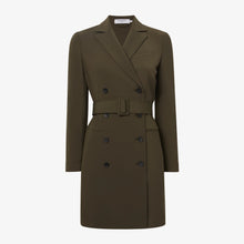 still image of the gwynne dress in olive