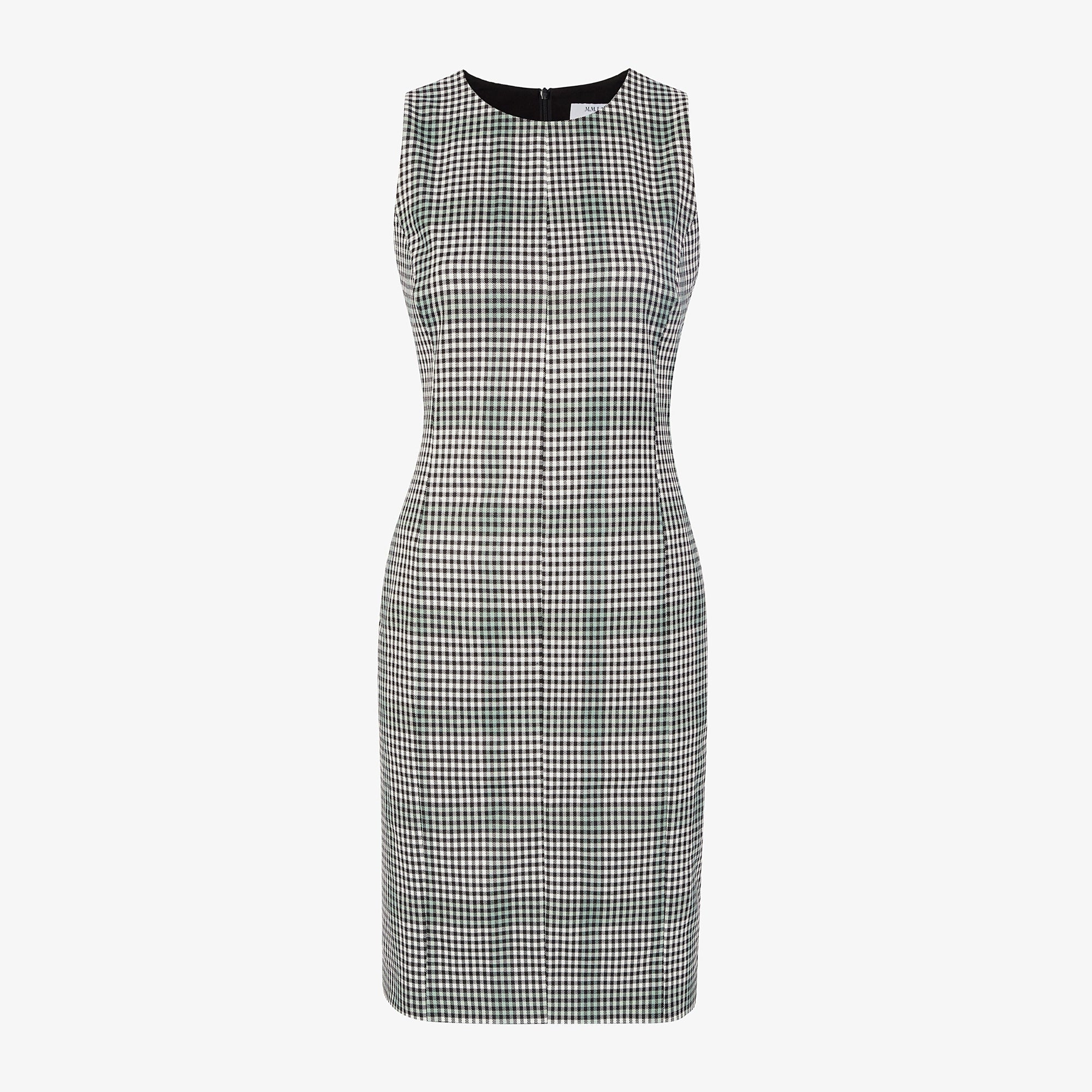 packshot image of  the constance dress in check plaid