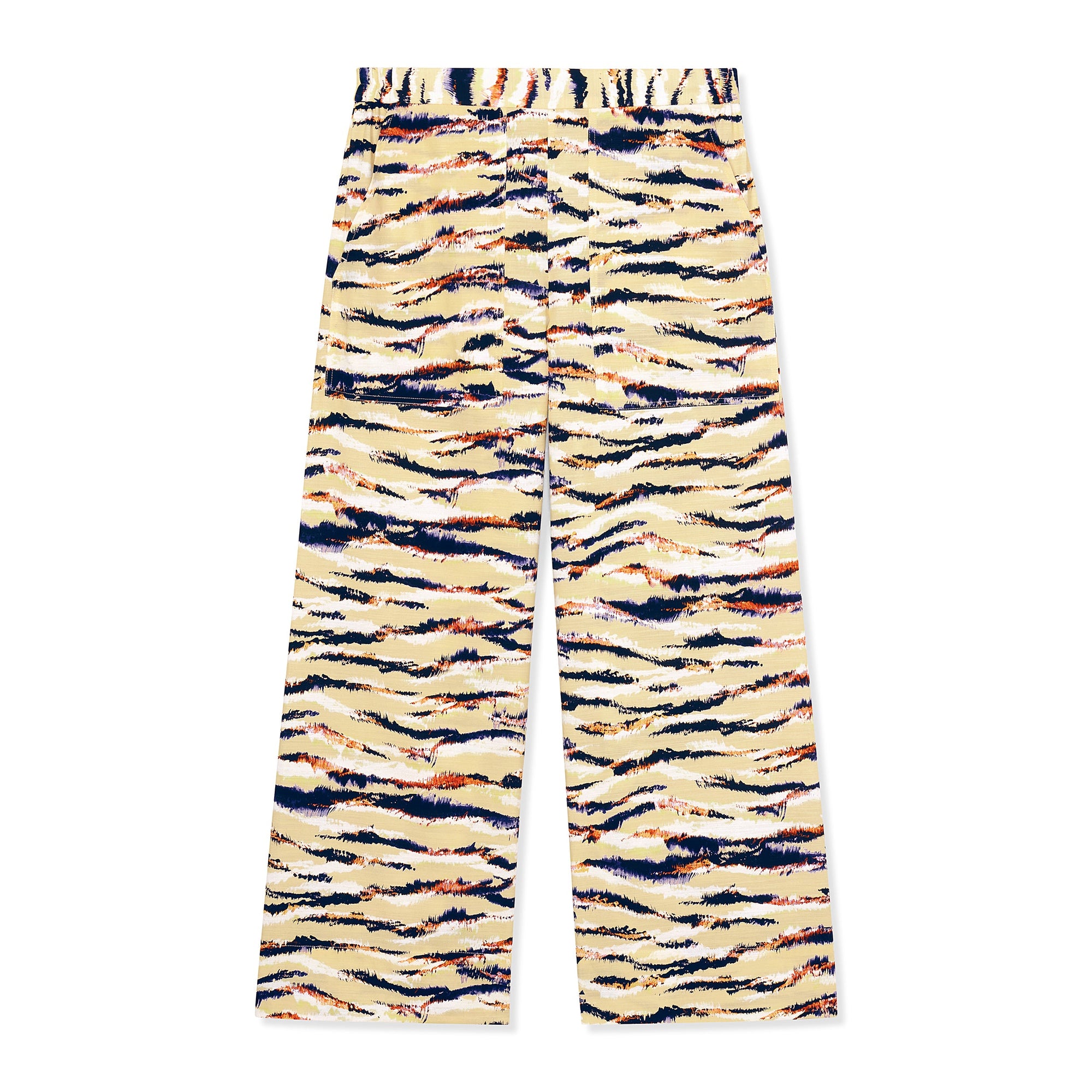 packshot image of the madelyn pant in savannah print