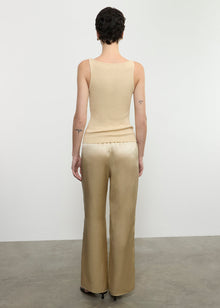 Silk Satin Pantlet | Blonde