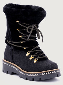 Montelliana | Giada Icon Boot | Black Drop Print Brio