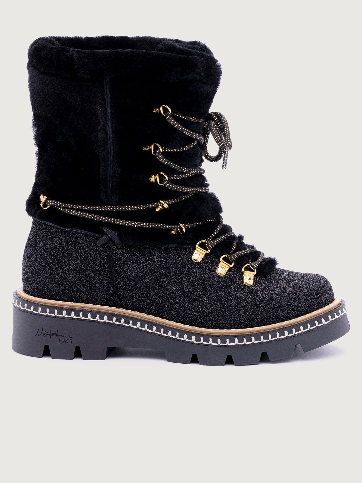 Montelliana | Giada Icon Boot | Black Drop Print Brio