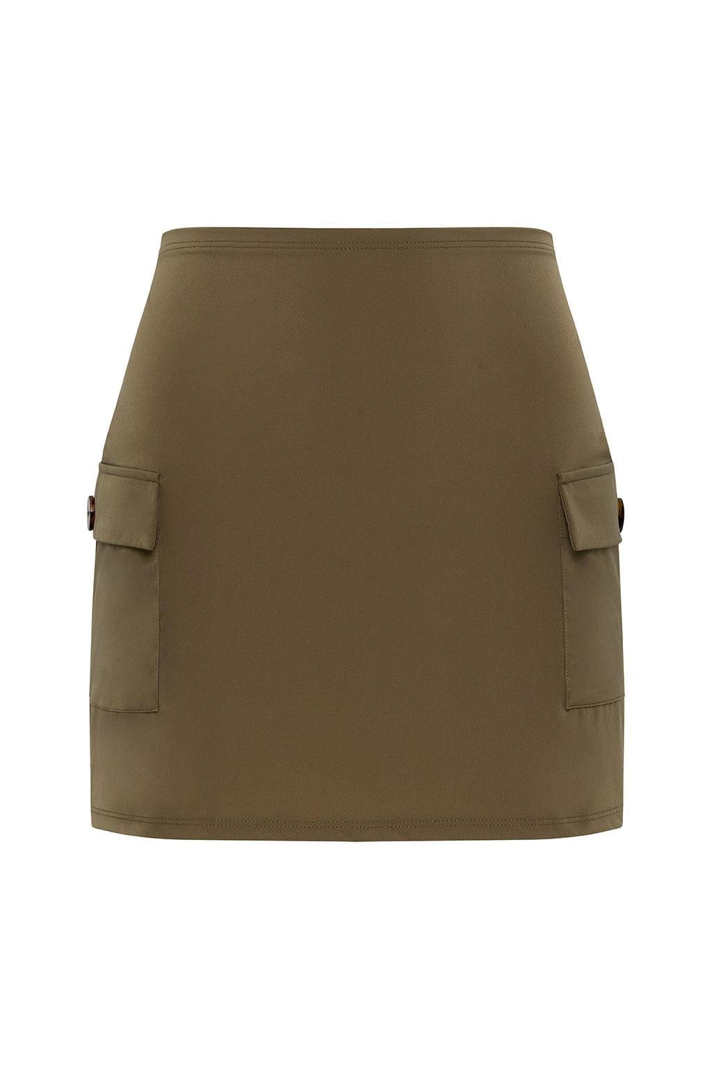 Cargo Skirt | Khaki