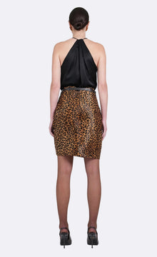 Elva Silk Top | Black