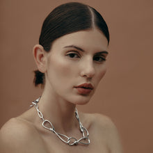 Links Necklace | Silver | Freshwater Pearls