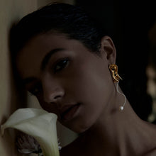 Penna Mini Earring | 18K Gold Plated | Freshwater Pearls