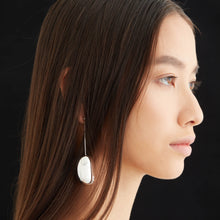 Bean Earrings | Sterling Silver