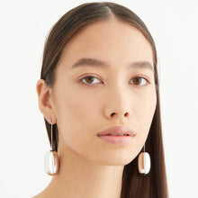 Bean Earrings | Sterling Silver