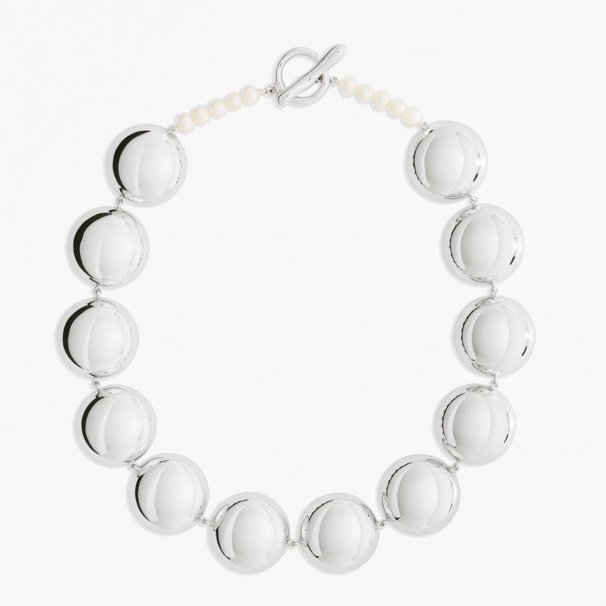 Elizabeth Necklace | Silver | Freshwater Pearls