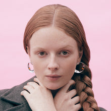 Orbita Earrings | Silver | Multicolor