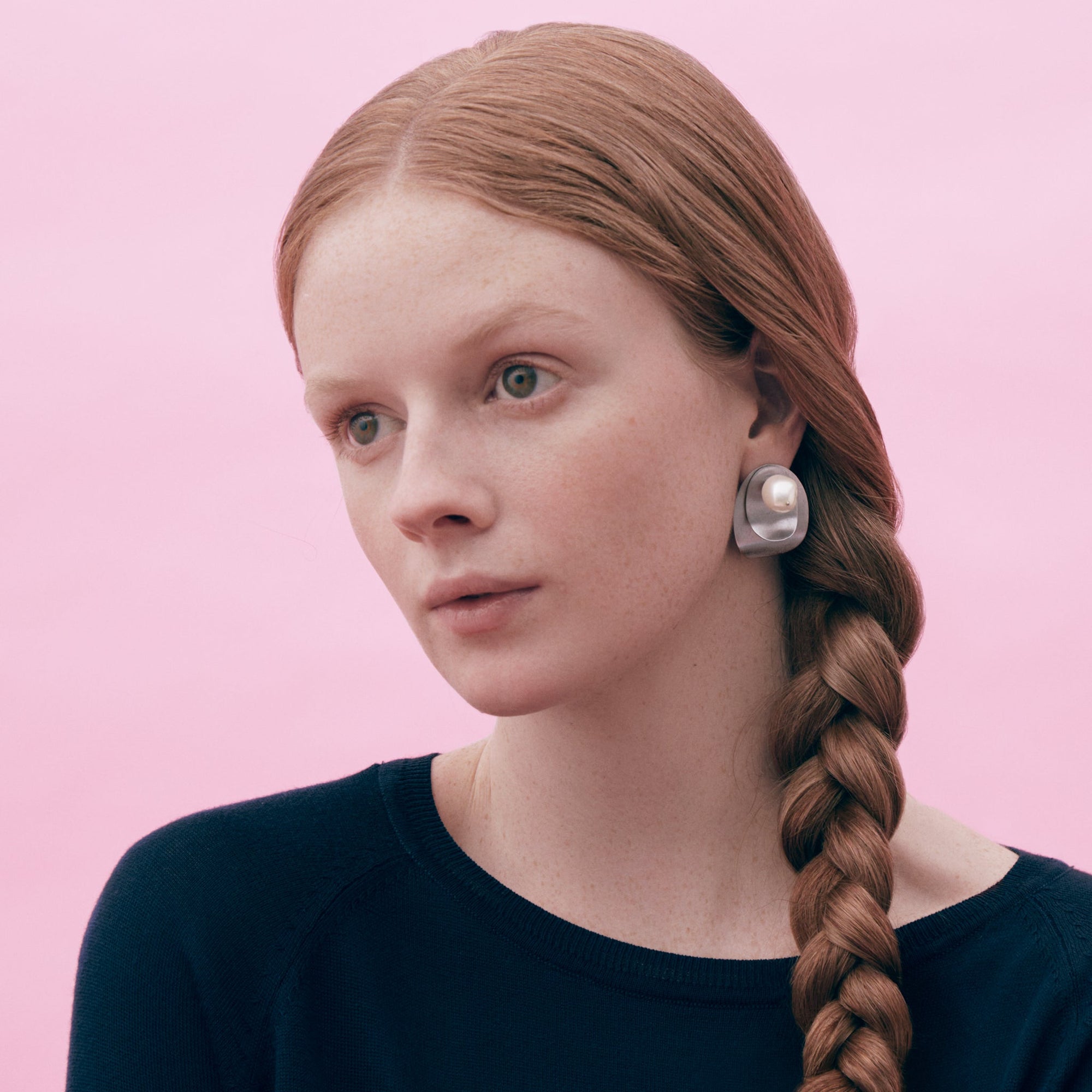 Yoko Earrings | Silver | Freshwater Pearls