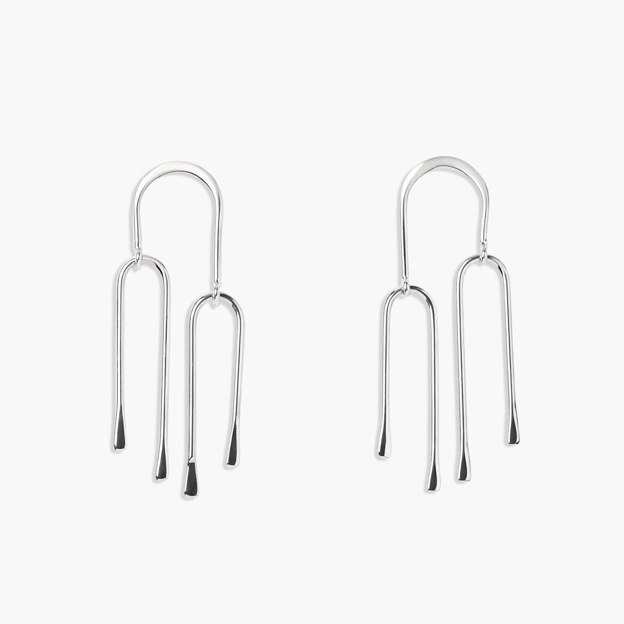 Drifting Earrings | Sterling Silver