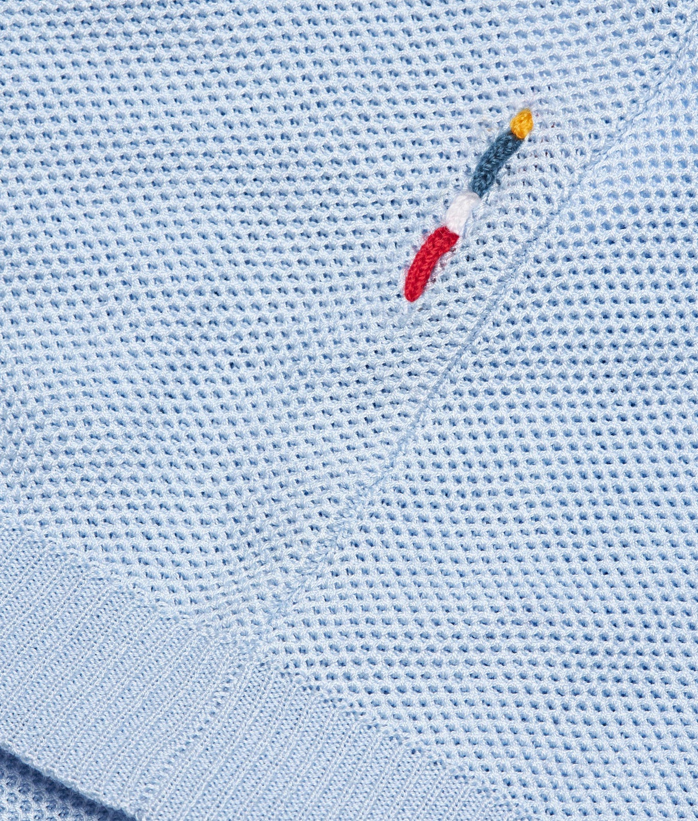Maranon Dream Classic Fit Mercerised Cotton Polo Shirt | Powdered Sky