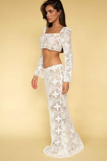 Natalia Skirt | Margarita Floral Lace