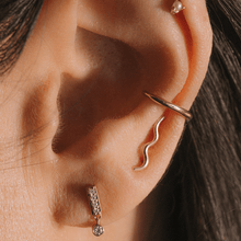 Women | Silhouette Earrings V | 14k Rose Gold