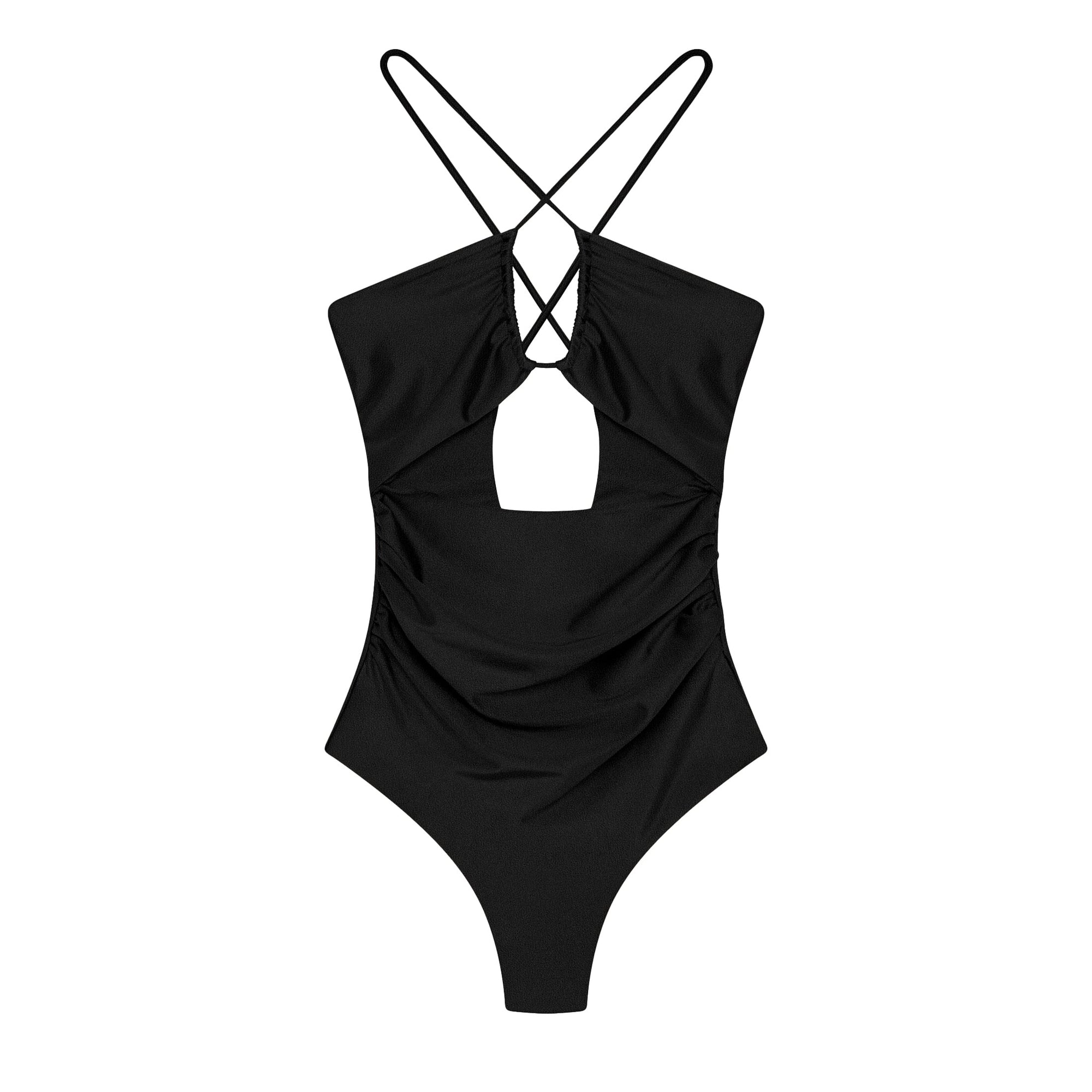 Maya One Piece | Black Matte