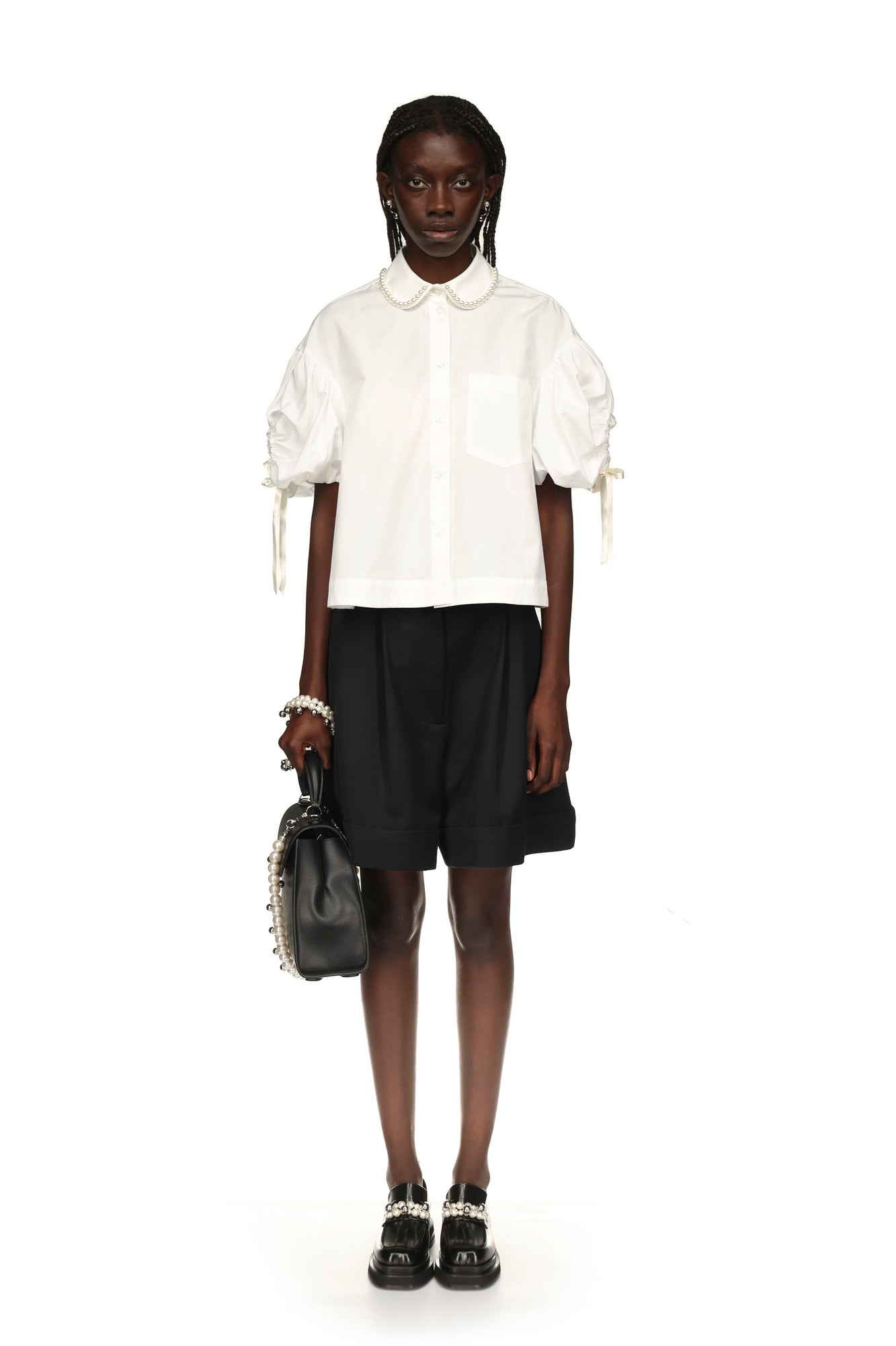 SIMONE ROCHA Pearl Beaded Shirt