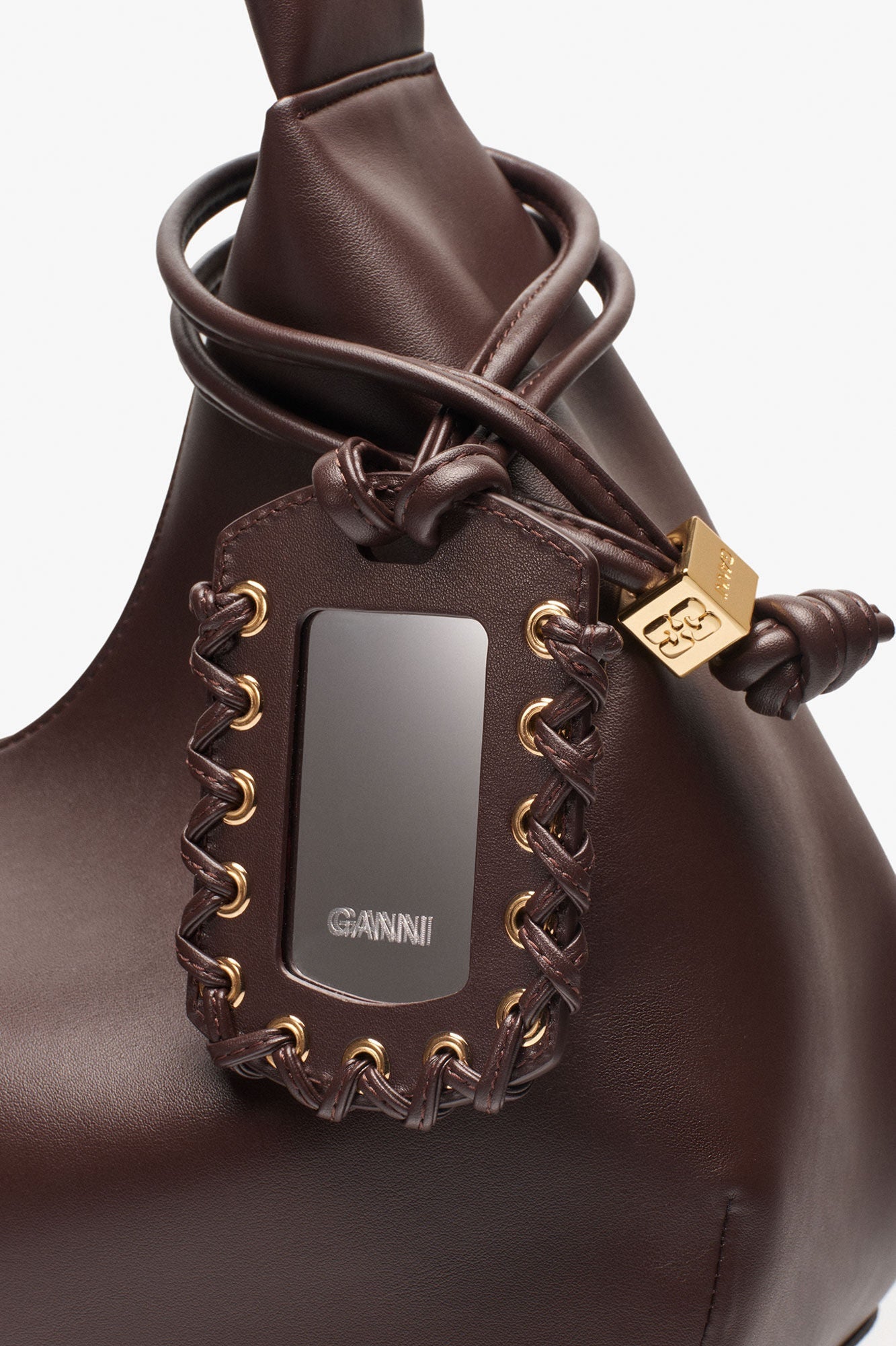 Medium Hobo Bag | Seal Brown